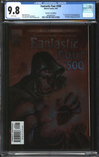Fantastic Four (2003) #500 Director's Cut Edition CGC 9.8 NM/MT