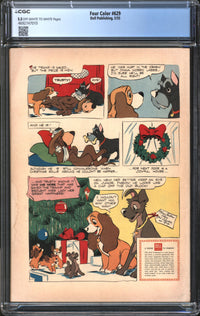 Four Color (1939) #629 CGC 5.5 FN-