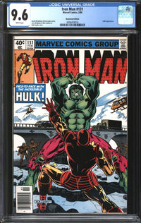 Iron Man (1968) #131 Newsstand Edition CGC 9.6 NM+