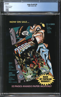 Judge Dredd (1983) #30 CGC 9.8 NM/MT