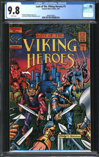 Last Of The Viking Heroes (1987) #1 CGC 9.8 NM/MT