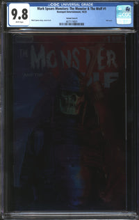 Mark Spears Monsters: The Monster & The Wolf (2025) #1 Variant Cover B CGC 9.8 NM/MT