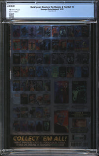 Mark Spears Monsters: The Monster & The Wolf (2025) #1 Variant Cover B CGC 9.8 NM/MT