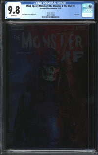 Mark Spears Monsters: The Monster & The Wolf (2025) #1 Variant Cover B CGC 9.8 NM/MT