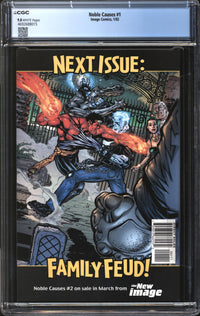 Noble Causes (2002) #1 CGC 9.8 NM/MT