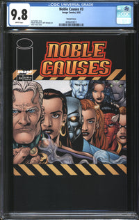 Noble Causes (2002) #3 Variant Cover CGC 9.8 NM/MT