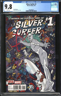 Silver Surfer (2016) #1 CGC 9.8 NM/MT