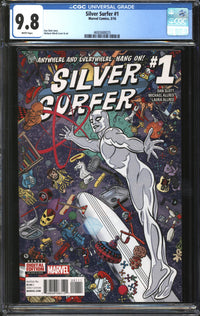 Silver Surfer (2016) #1 CGC 9.8 NM/MT