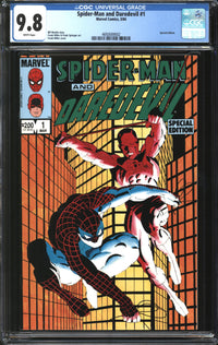 Spider-Man And Daredevil (1984) #1 CGC 9.8 NM/MT