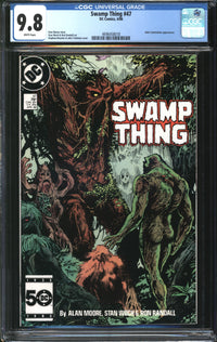 Saga Of The Swamp Thing/Swamp Thing (1982) #47 CGC 9.8 NM/MT
