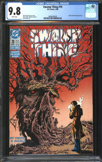 Saga Of The Swamp Thing/Swamp Thing (1982) #70 CGC 9.8 NM/MT