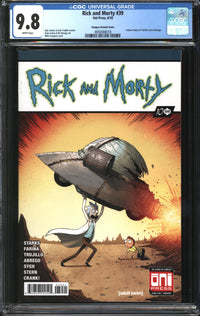 Rick And Morty (2015) #39 Mike Vasquez Variant CGC 9.8 NM/MT