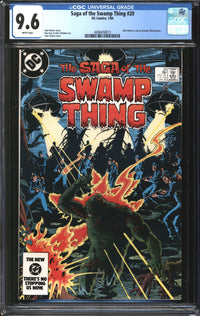 Saga Of The Swamp Thing/Swamp Thing (1982) #20 CGC 9.6 NM+