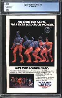 Saga Of The Swamp Thing/Swamp Thing (1982) #20 CGC 9.6 NM+