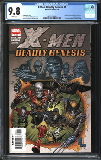 X-Men: Deadly Genesis (2006) #1 CGC 9.8 NM/MT
