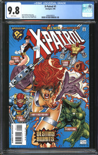 X-Patrol (199) #1 CGC 9.8 NM/MT