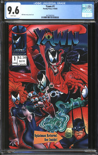 Yawn (1992) #1 CGC 9.6 NM+