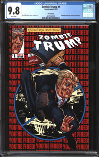 Zombie Trump (2019) #1 Fired Edition CGC 9.8 NM/MT