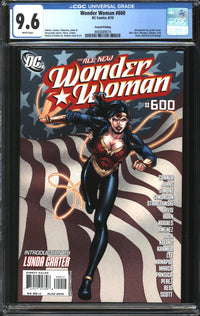 Wonder Woman (1942) #600 Second Printing CGC 9.6 NM+