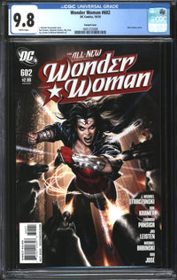 Wonder Woman (1942) #602 Alex Garner Variant CGC 9.8 NM/MT