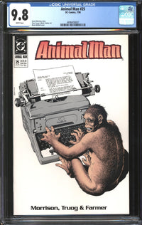 Animal Man (1988) #25 CGC 9.8 NM/MT