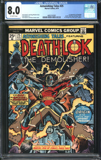 Astonishing Tales (1970) #25 CGC 8.0 VF