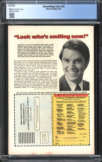 Astonishing Tales (1970) #25 CGC 8.0 VF