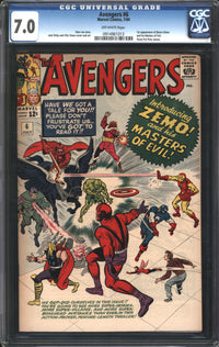 Avengers (1963) #  6 CGC 7.0 FN/VF