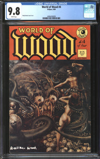 World Of Wood (1986) #4 CGC 9.8 NM/MT
