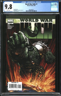 World War Hulk (2007) #1 CGC 9.8 NM/MT