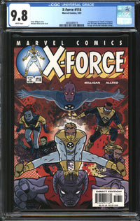 X-Force (1991) #116 CGC 9.8 NM/MT