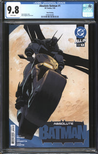 Absolute Batman (2024) # 1 Third Printing CGC 9.8 NM/MT