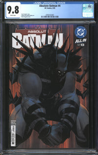 Absolute Batman (2024) # 4 CGC 9.8 NM/MT