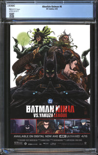 Absolute Batman (2024) # 6 CGC 9.8 NM/MT
