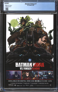 Absolute Batman (2024) # 7 CGC 9.8 NM/MT