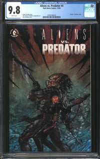 Aliens Vs. Predator (1990) #4 CGC 9.8 NM/MT
