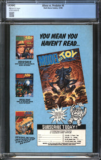 Aliens Vs. Predator (1990) #4 CGC 9.8 NM/MT