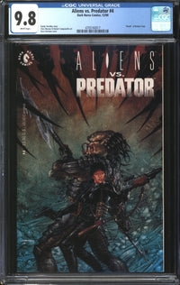 Aliens Vs. Predator (1990) #4 CGC 9.8 NM/MT