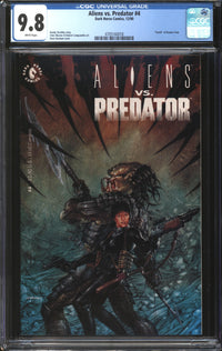 Aliens Vs. Predator (1990) #4 CGC 9.8 NM/MT