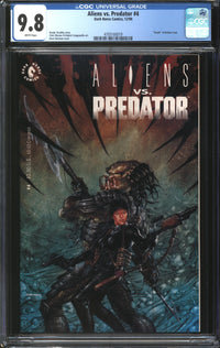 Aliens Vs. Predator (1990) #4 CGC 9.8 NM/MT