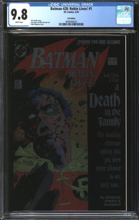 Batman 428: Robin Lives! (2024) #1 Foil Edition CGC 9.8 NM/MT