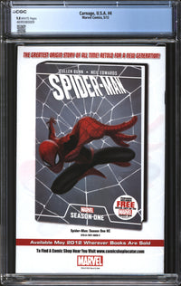 Carnage, U.S.A. (2012) #4 CGC 9.8 NM/MT