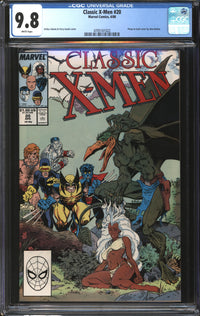 Classic X-Men (1986) #20 CGC 9.8 NM/MT