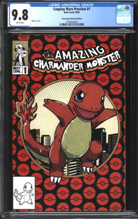 Cosplay Wars Preview (2025) #1 Charmander Monster Edition CGC 9.8 NM/MT