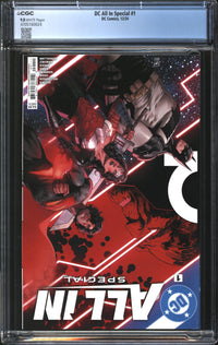DC All In Special (2024) #1 CGC 9.8 NM/MT