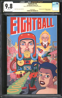 Eightball (1989) #18 CGC x JSA Signature Series 9.8 NM/MT Signed Daniel Clowes