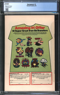 Emergency! (1976) #1 CGC 9.6 NM+