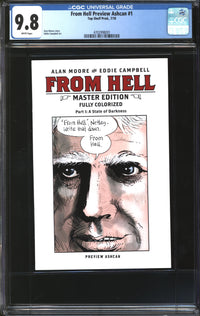 From Hell Preview Ashcan (2018) #1 CGC 9.8 NM/MT