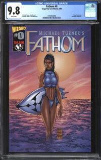 Fathom (1998) #0 CGC 9.8 NM/MT