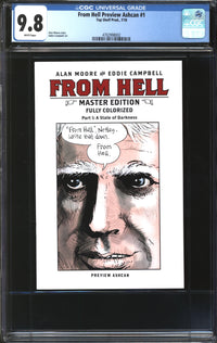 From Hell Preview Ashcan (2018) #1 CGC 9.8 NM/MT